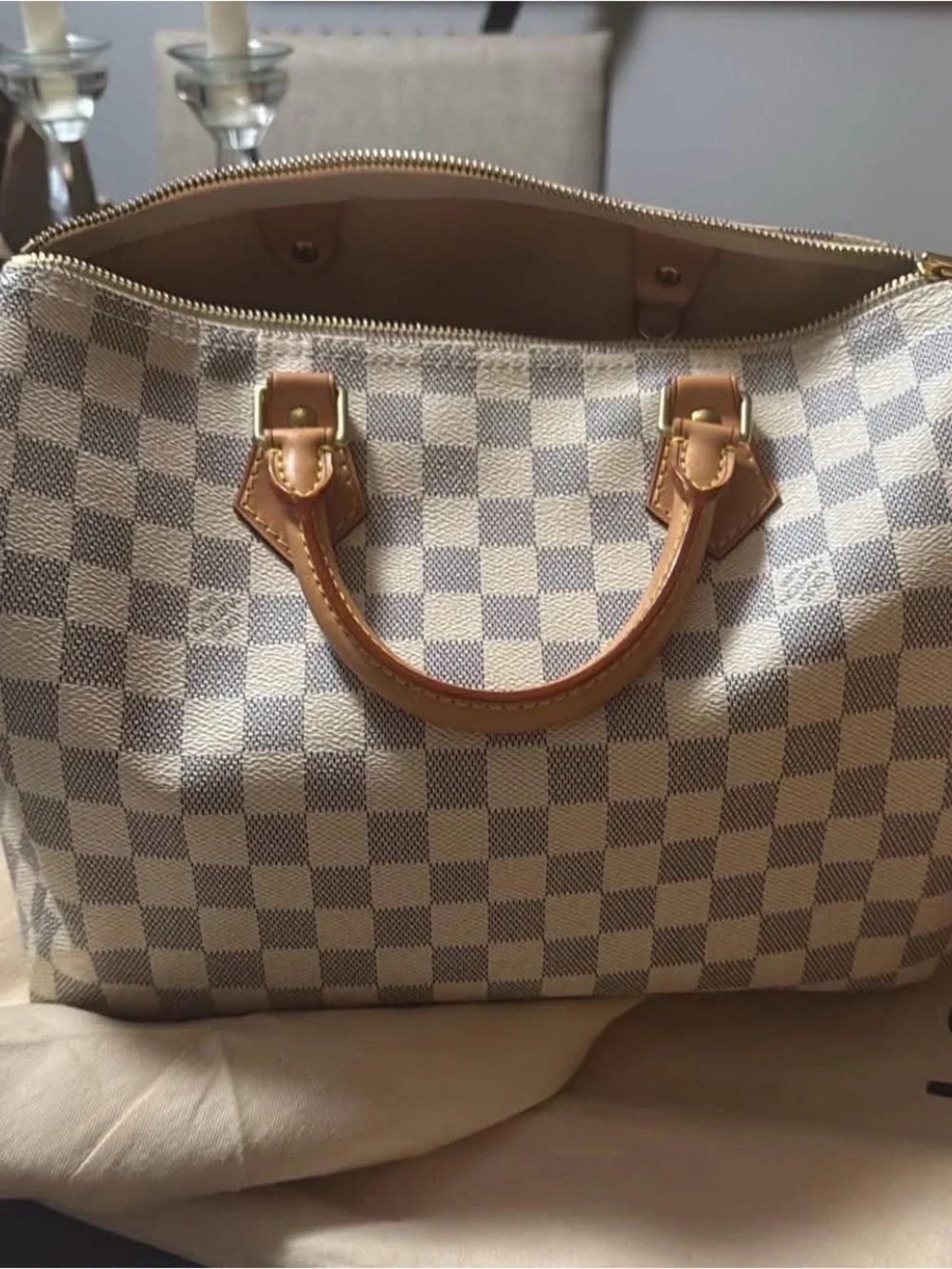 Louis Vuitton Speedy 30 Azure